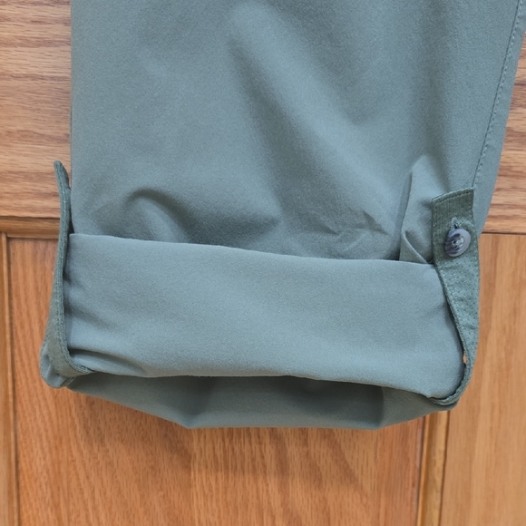 Eastern Mountain Sports (EMS) hiking pants, olive green, 8R, Preowned - Picture 11 of 16